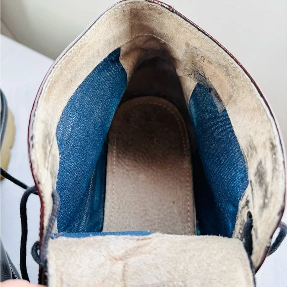 Diesel Men's Chukka Boots - Deep Burgundy size 9.5US - Picture 9 of 10